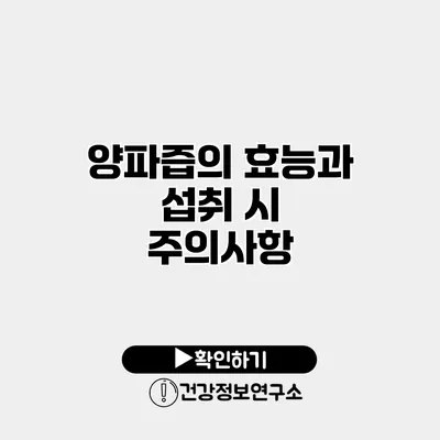 양파즙의 효능과 섭취 시 주의사항